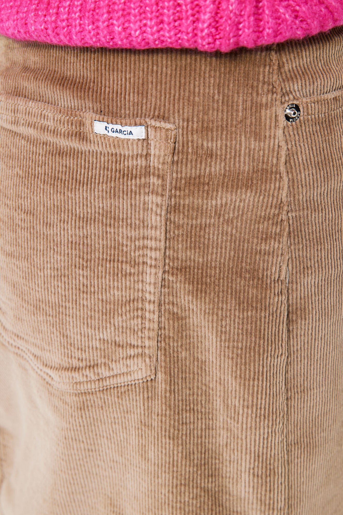 Garcia - Midi Corduroy Skirt - Desert Taupe
