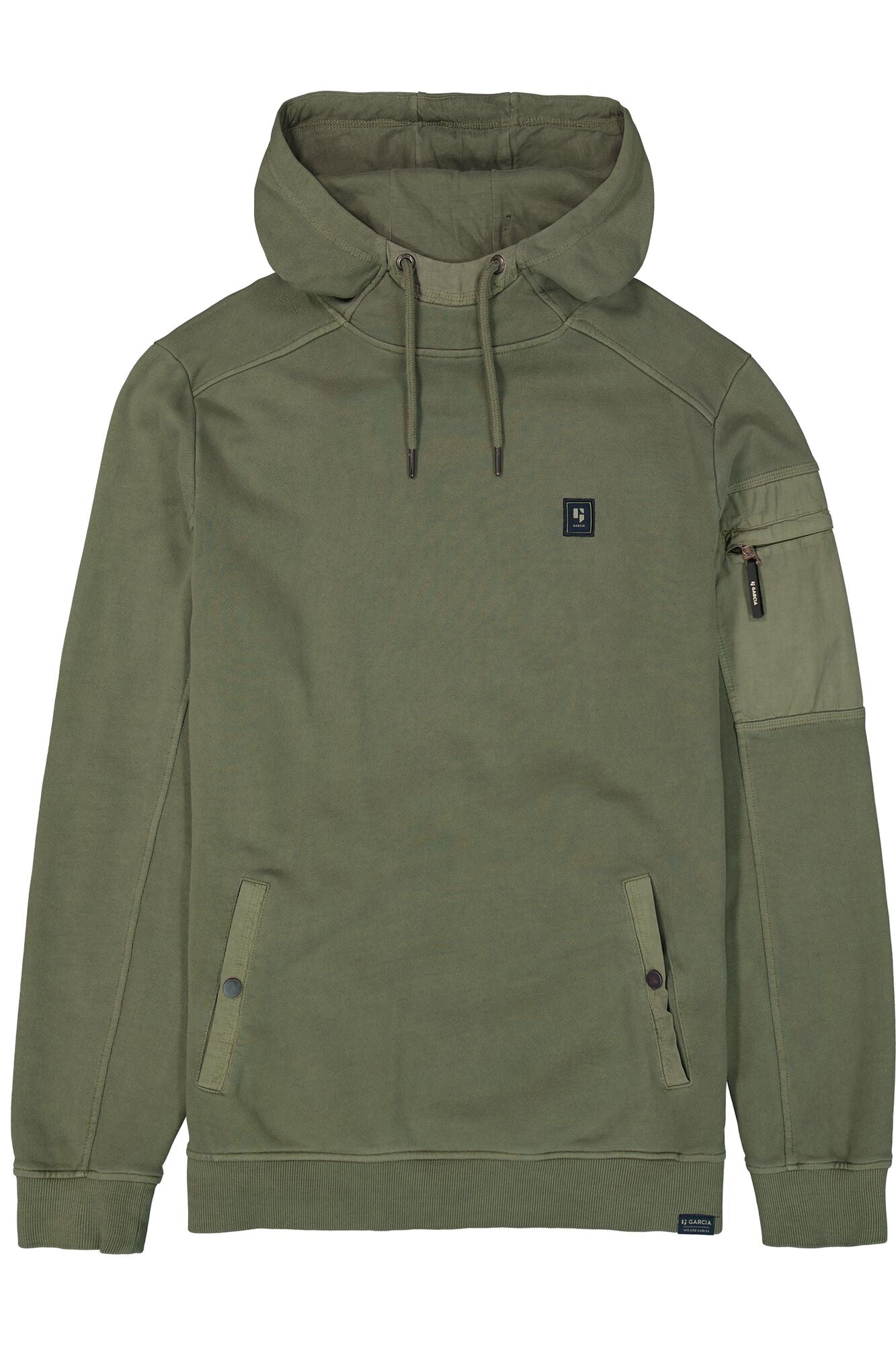 Garcia - Multi Pocket Hoodie - Sage Green