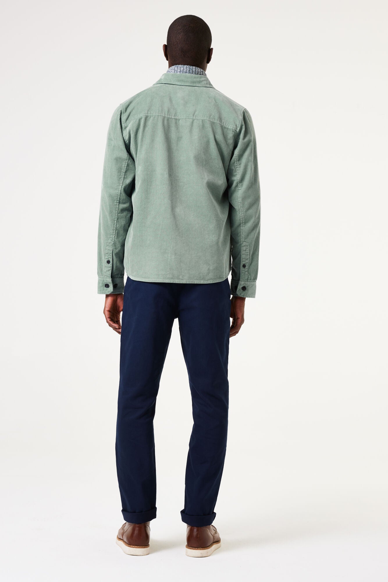Garcia - Corduroy Overshirt - Light Sage