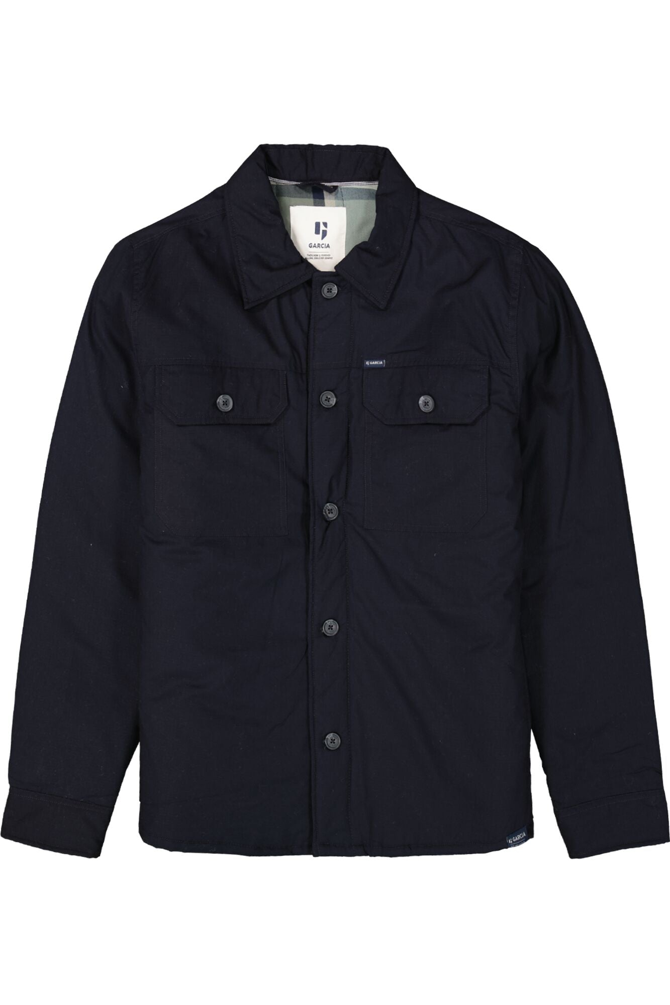 Garcia - Quilted Overshirt - Dark Moon