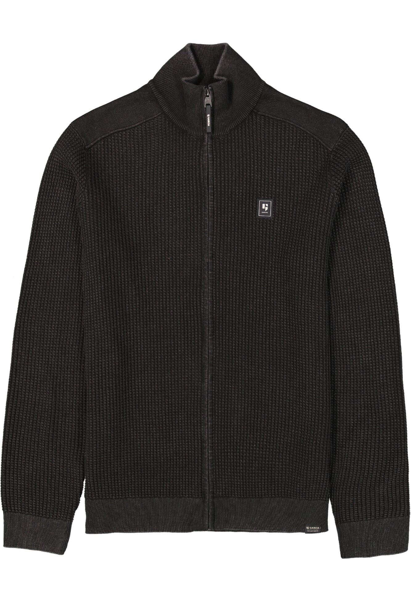 Garcia - Zipped Cardigan - Black