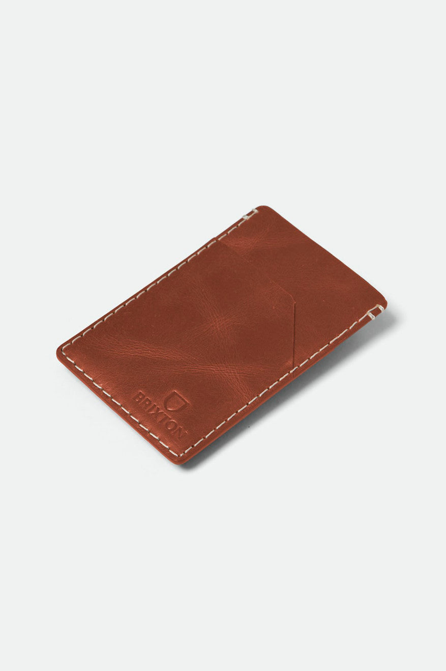 Brixton - Traditional Card Holder - Brown