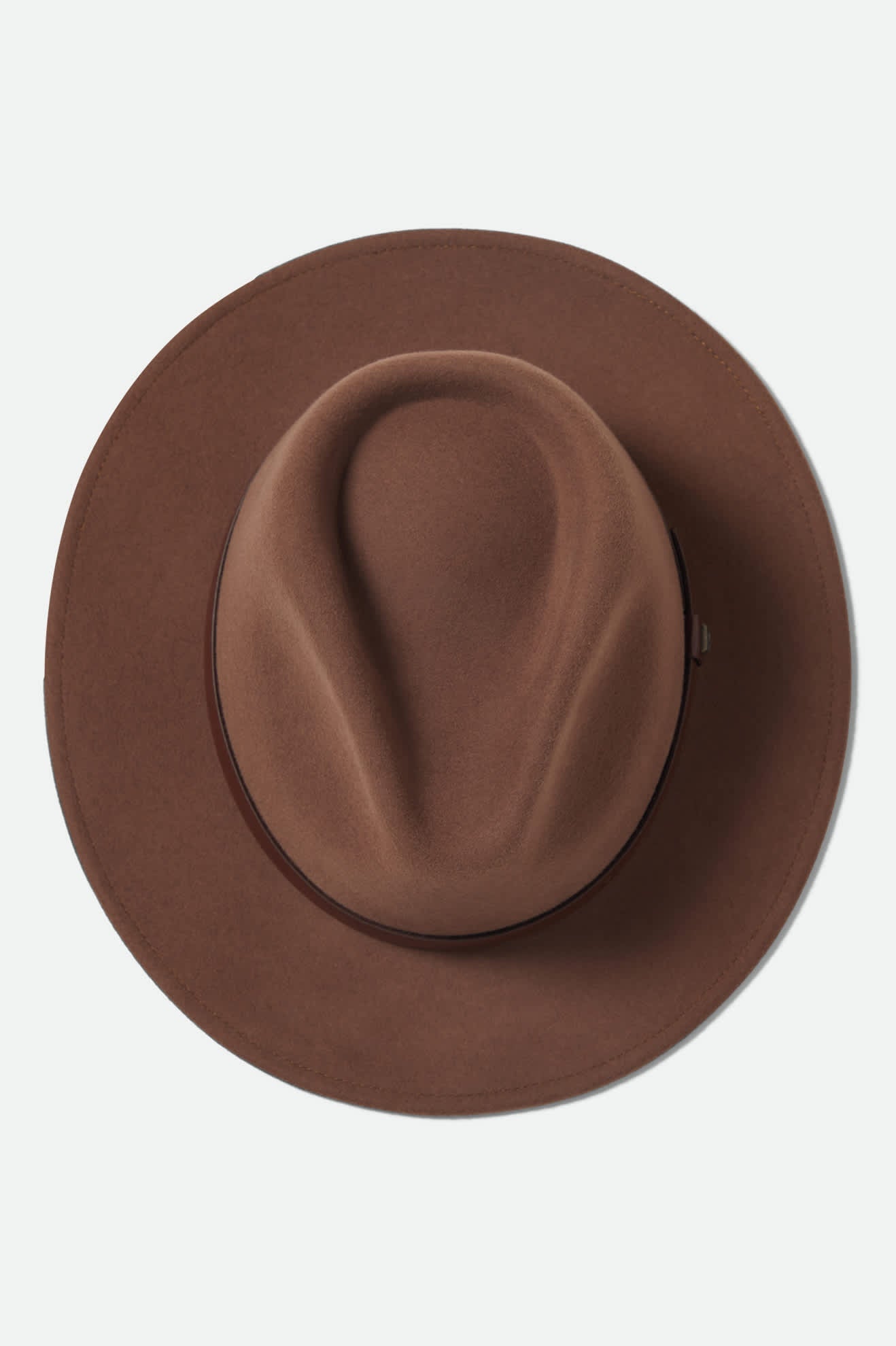 Brixton - Messer Traditional Fedora - Pinecone Brown