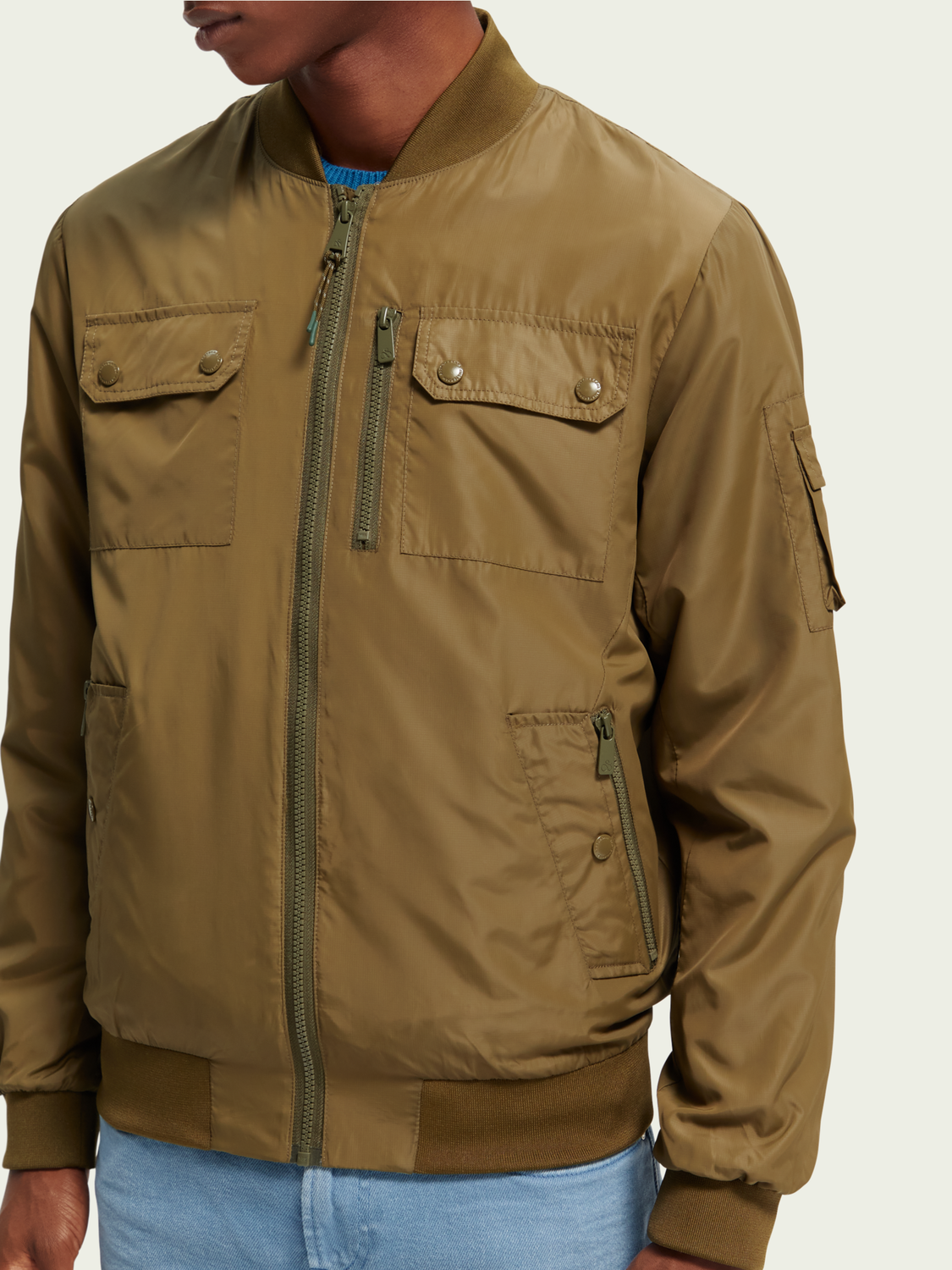 Scotch & Soda - Bomber Jacket - Khaki