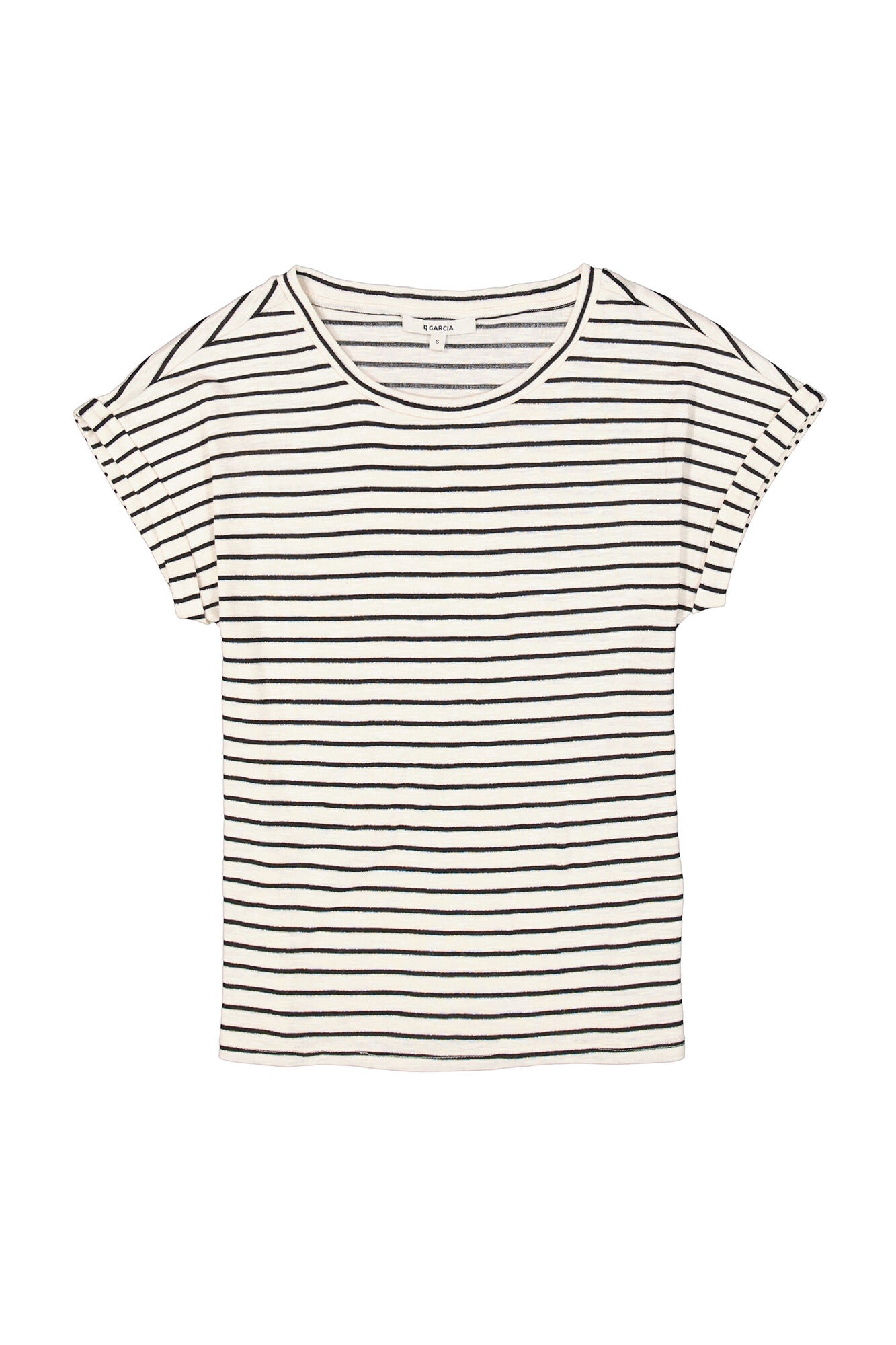 Garcia - Striped Tee - Black