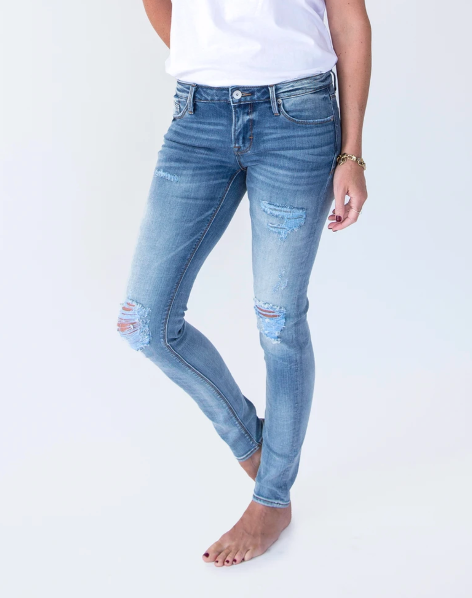 Cult - Zen Mid Rise Jean - Crest