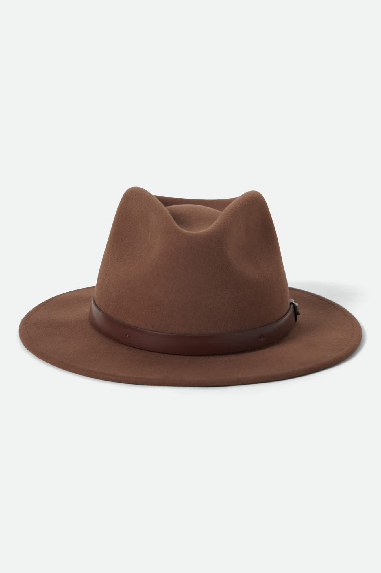 Brixton - Messer Traditional Fedora - Pinecone Brown