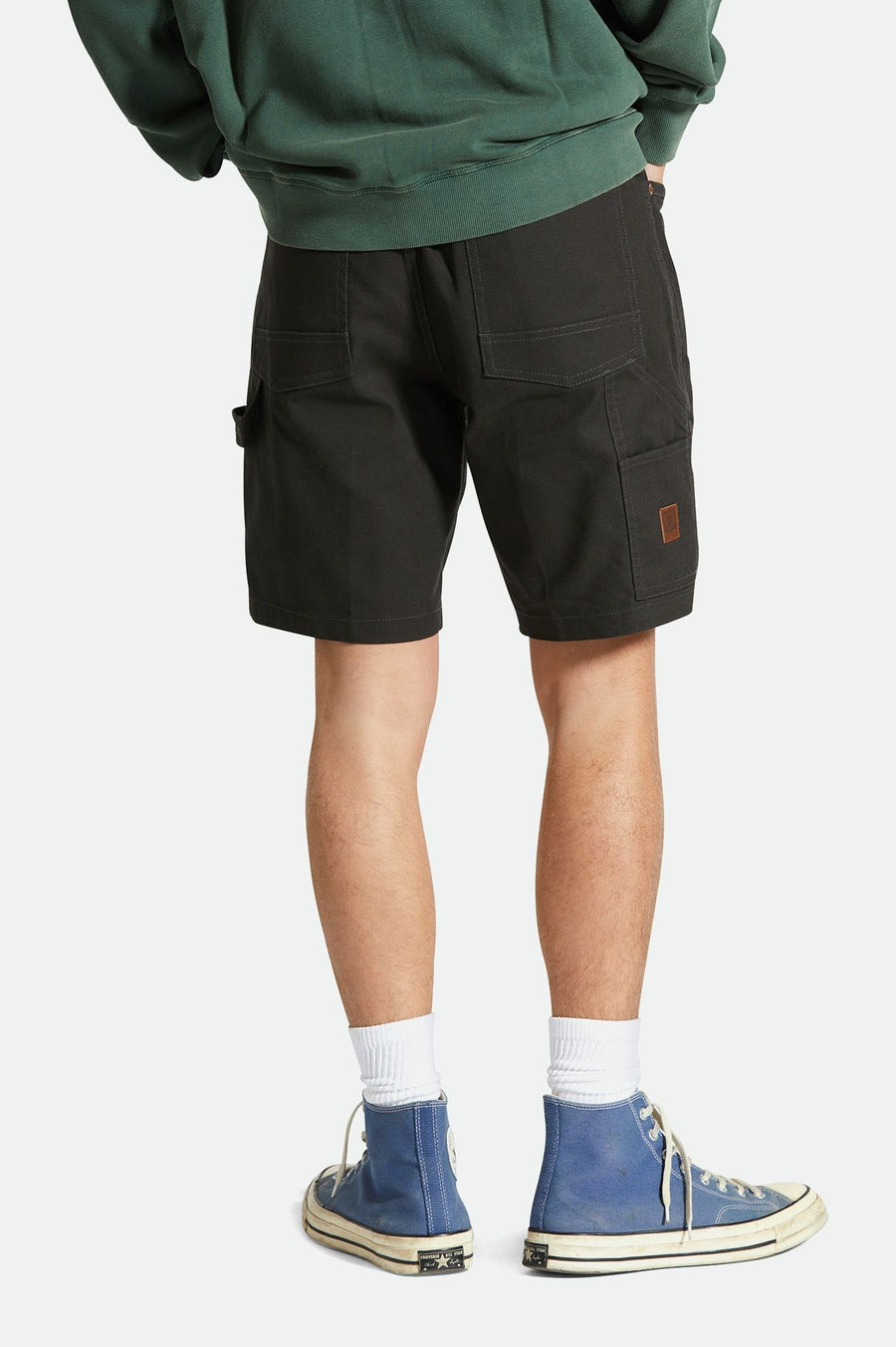 Brixton - Builders Carpenter Short - Washed Black