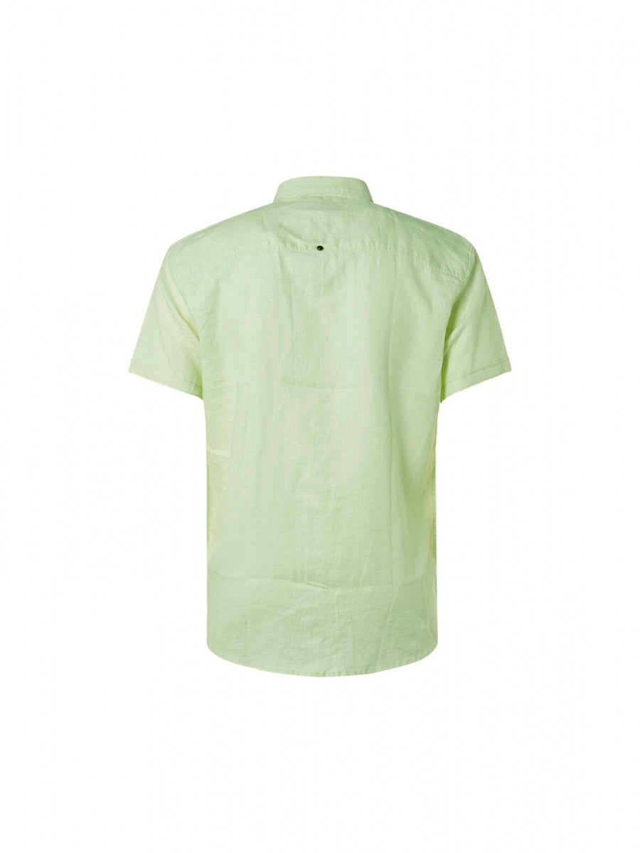 No Excess - Fritz Linen SS Shirt - Mint