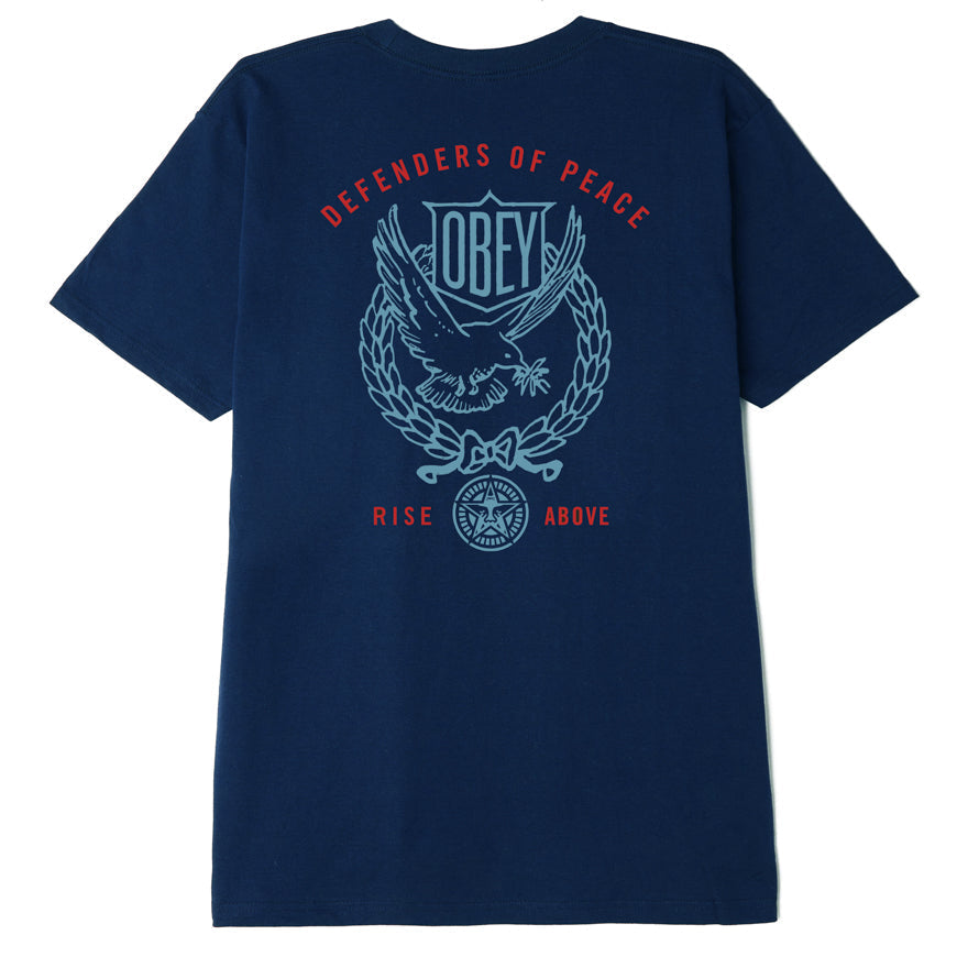 Obey - Defenders Of Peace Dove SS Tee - Navy