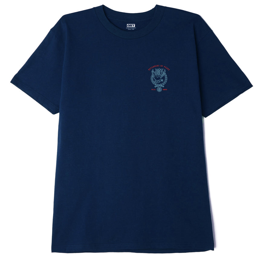 Obey - Defenders Of Peace Dove SS Tee - Navy