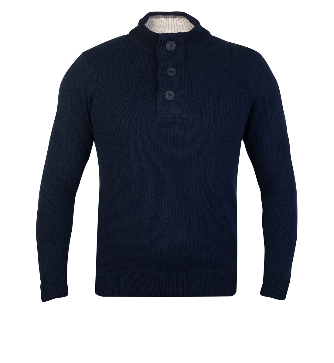 Guide London - Wool/Cashmere Knit - Navy