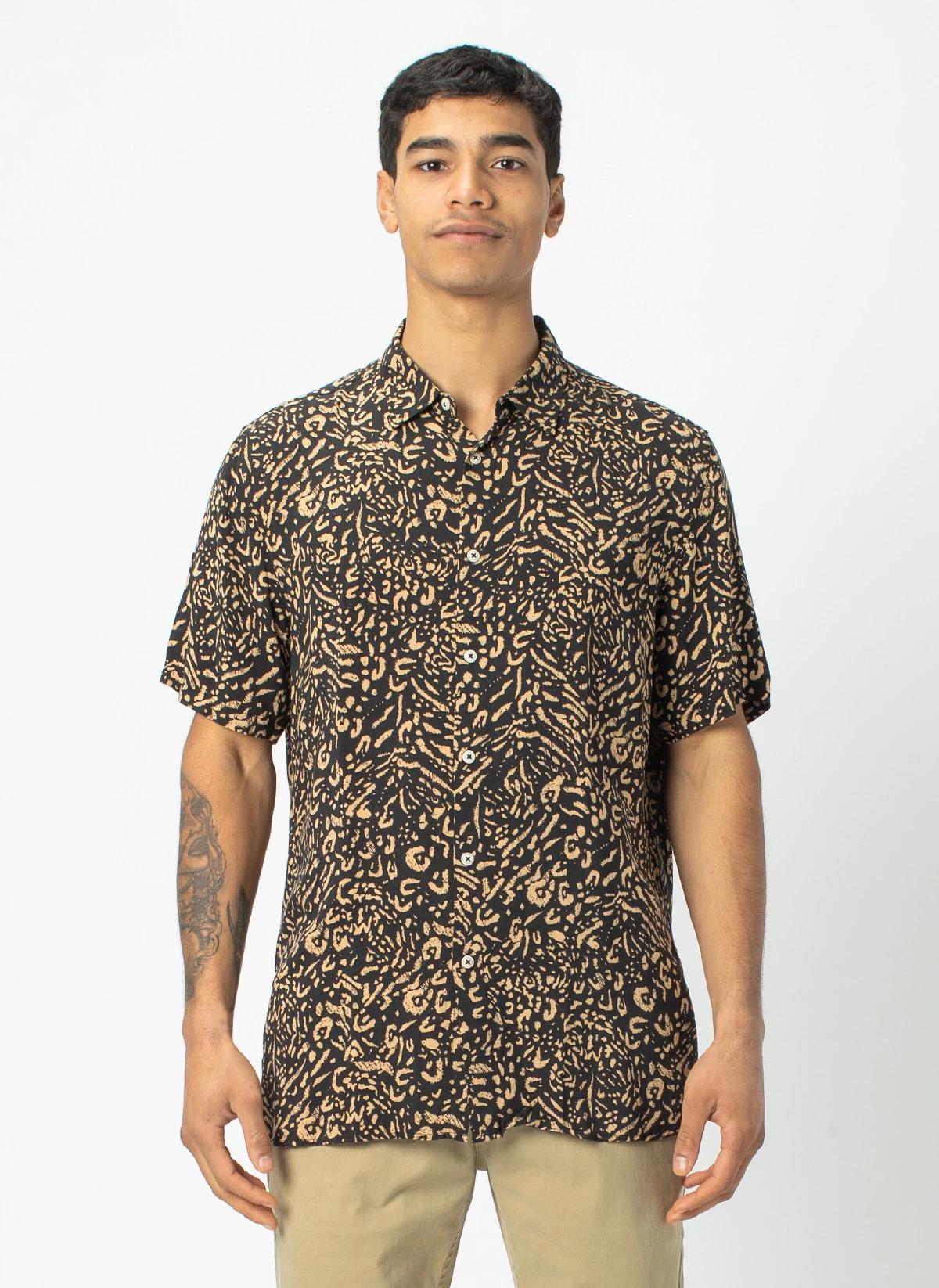 Barney Cools - Holiday SS Shirt - Leopard