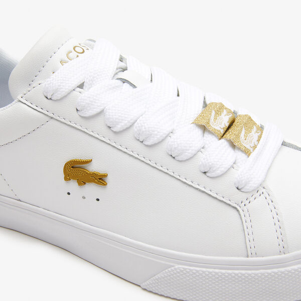 Lacoste gold outlet shoes