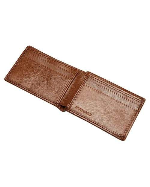 Wrangler - Script Leather Wallet - Cognac