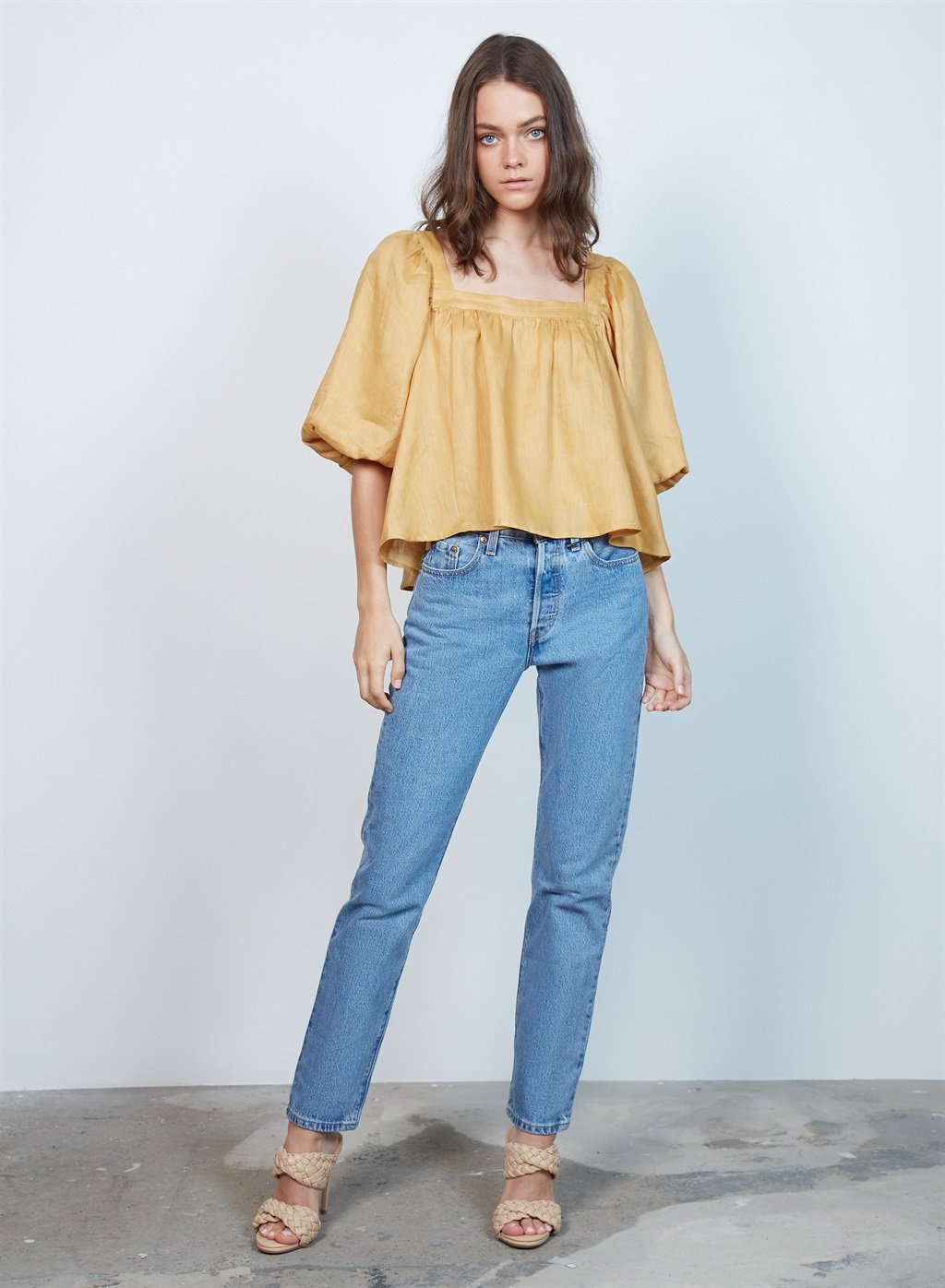 Wish - Afterglow Blouse - Golden
