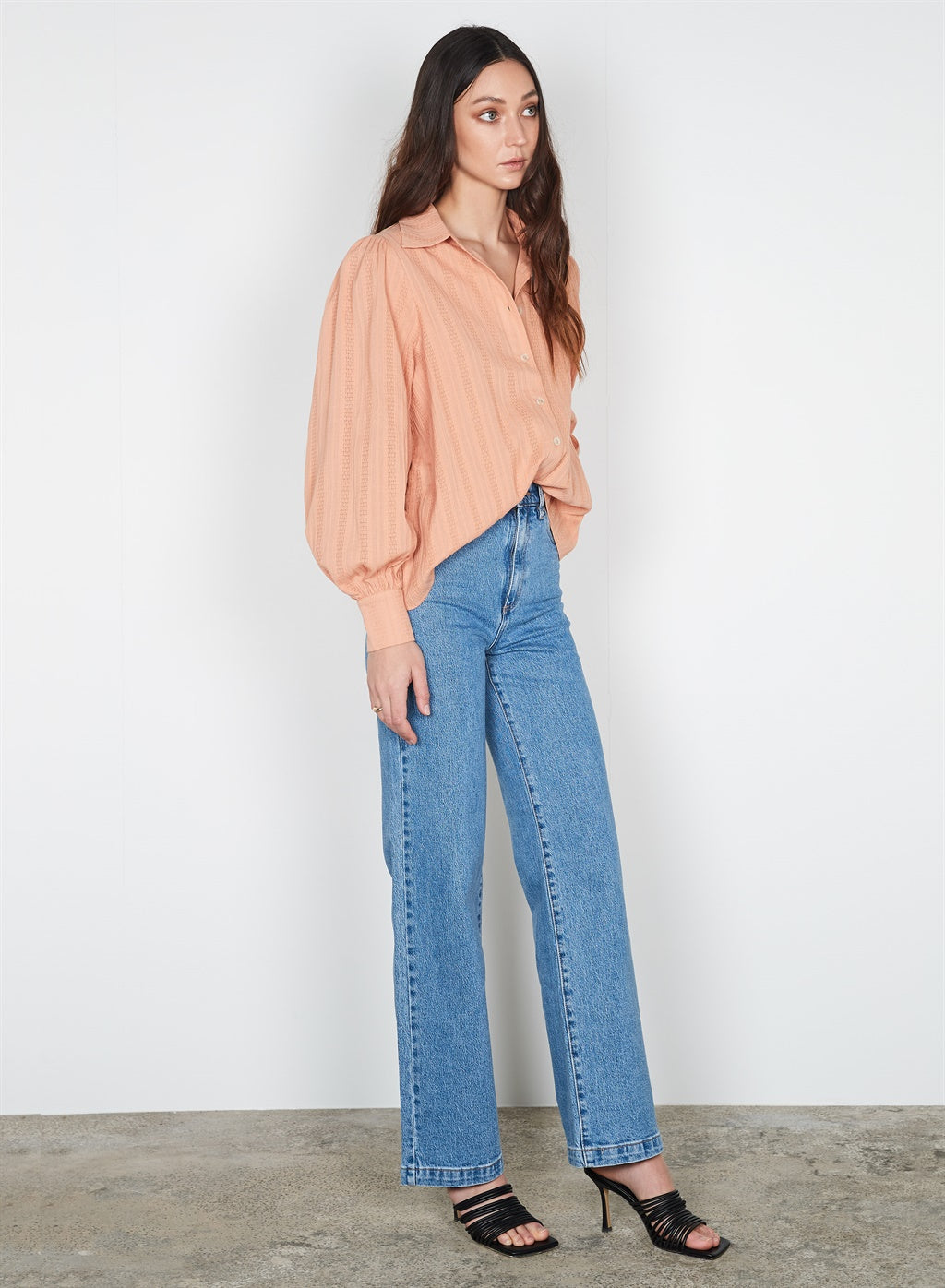 Esmaee - Amaya Shirt - Apricot