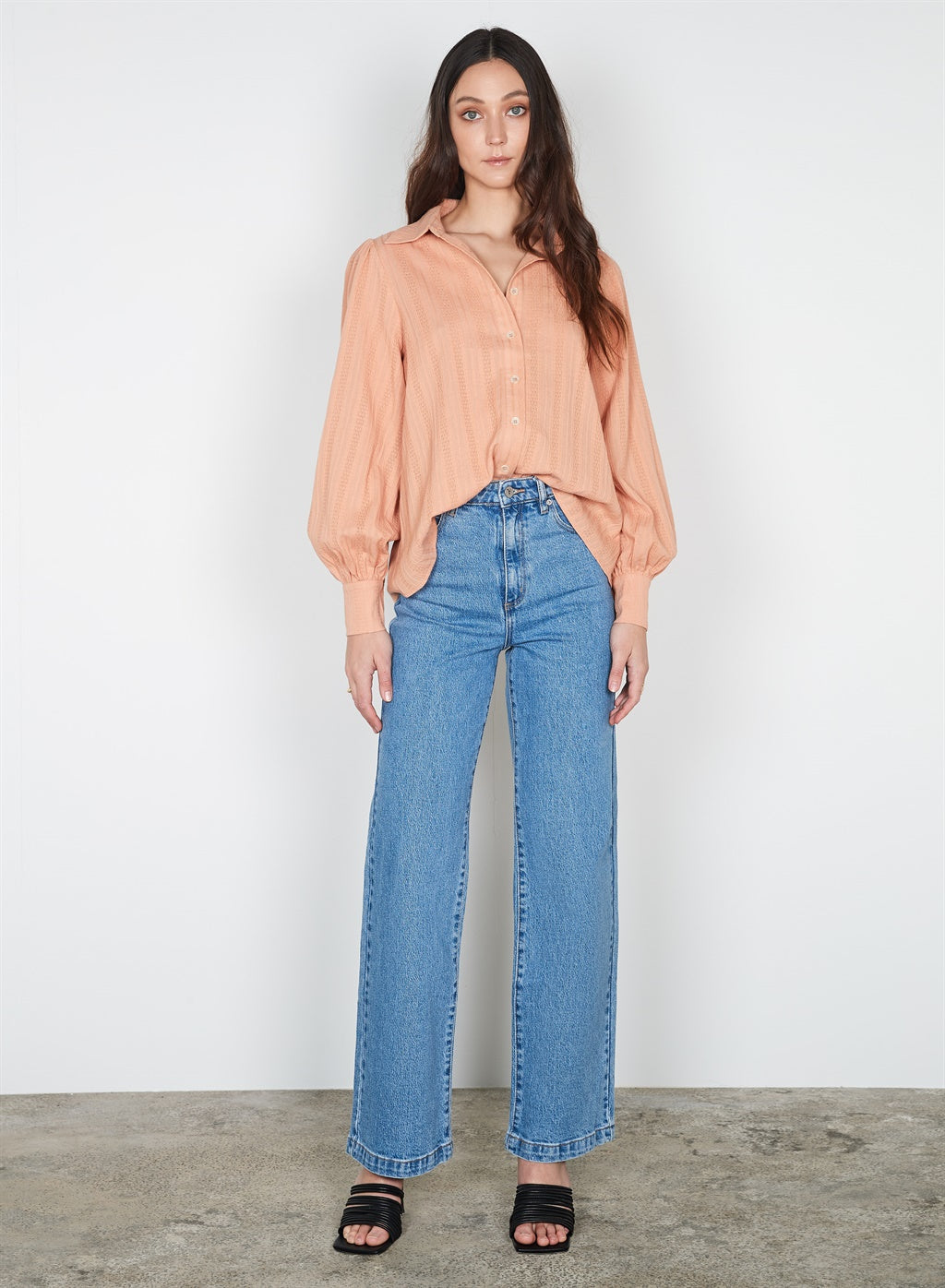 Esmaee - Amaya Shirt - Apricot