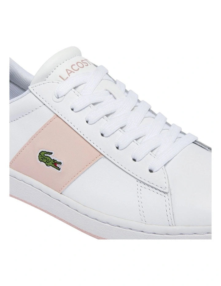 Lacoste - Carnaby Evo 0722 4 SFA Shoe - White/Pink