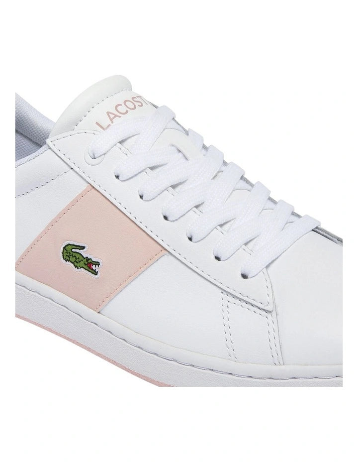 Lacoste carnaby online evo white pink