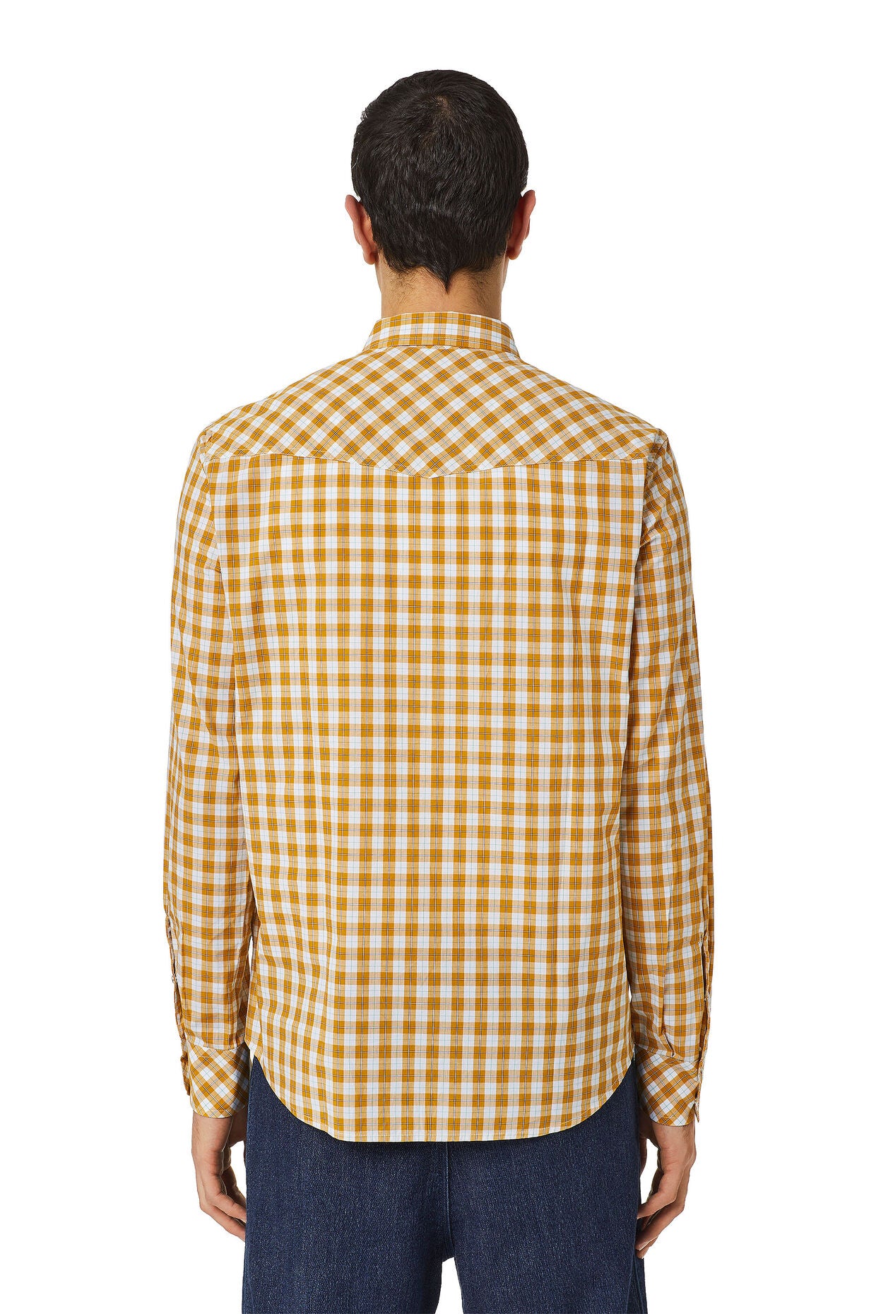 Diesel - S-East-Long-Cl Shirt - White/Yellow