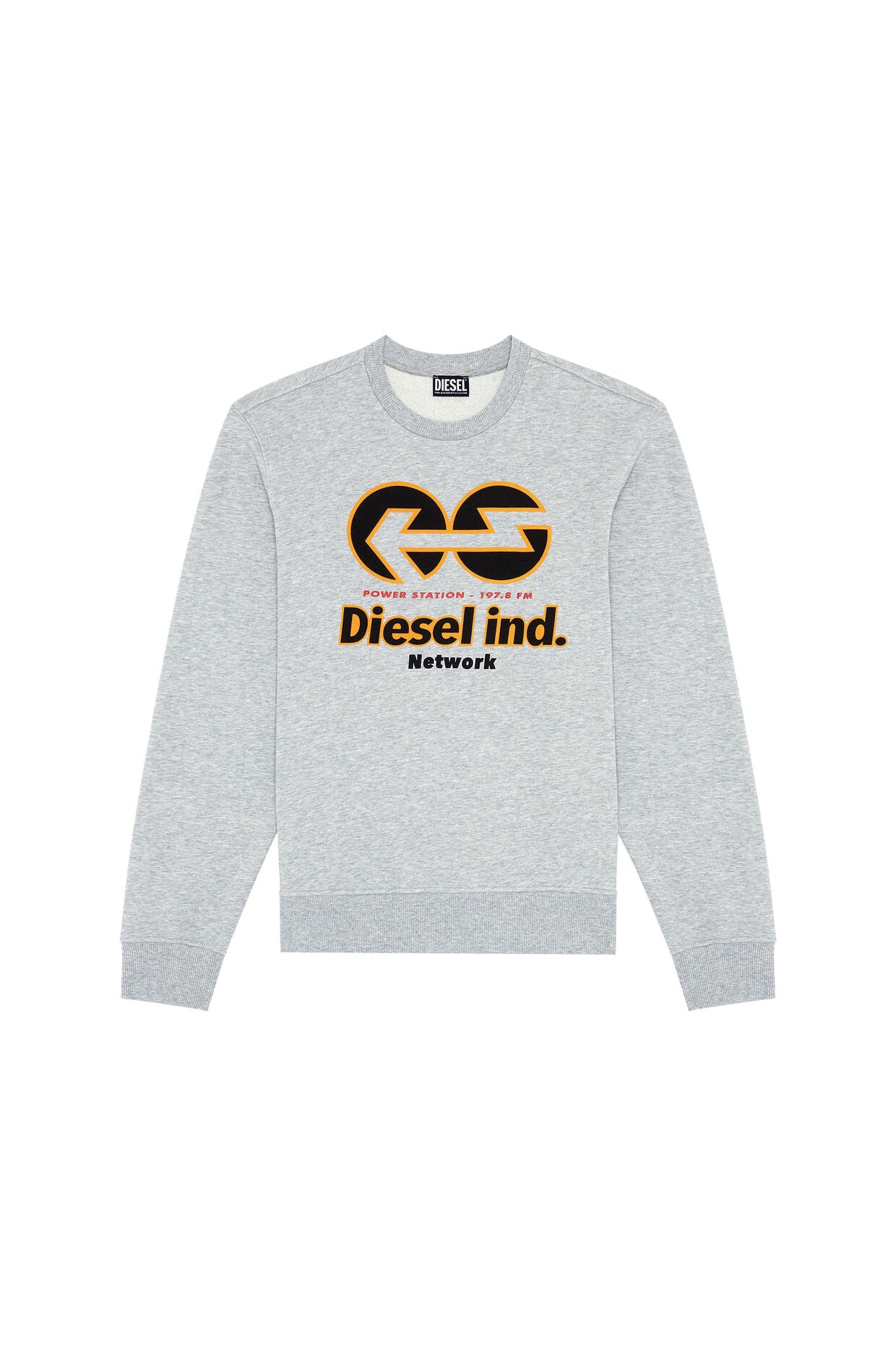 Diesel - S-Ginn-E1 Sweatshirt - Grey Marle