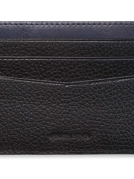 Ben Sherman - Leather CC Wallet - Black/Navy