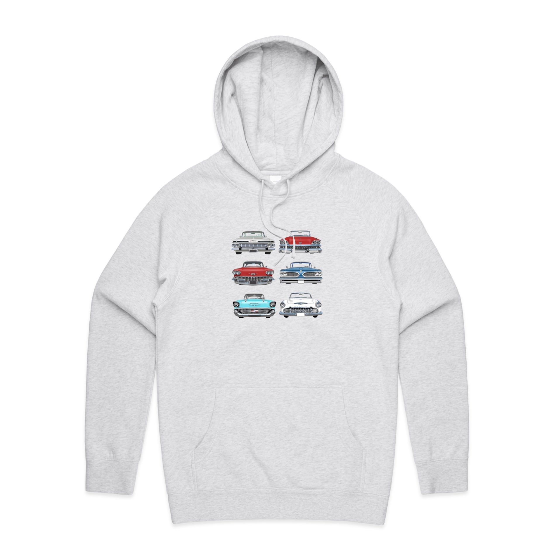 Isthatso - Car Grills USA Classic Hoody - White Marle
