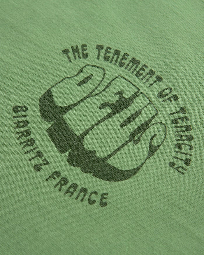 Deus - Biarritz Address Tee - Fair Green