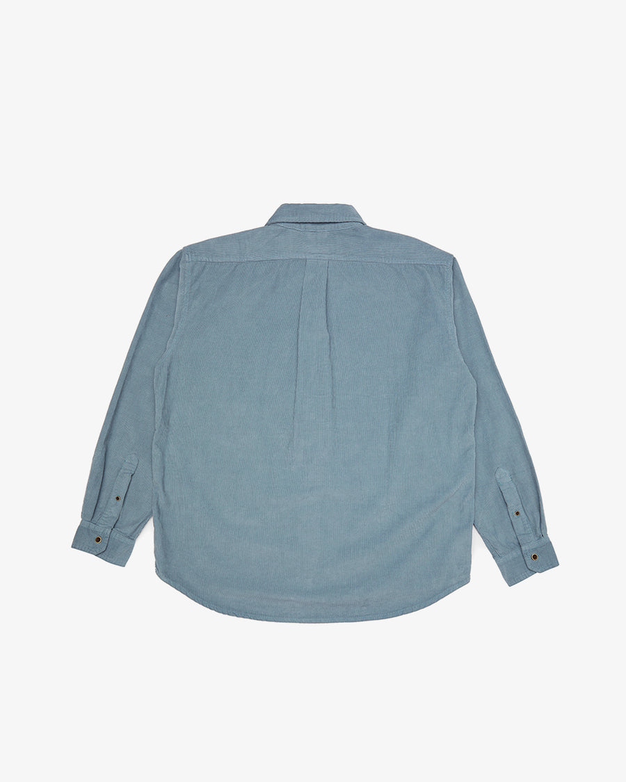Deus - Allen Cord Shirt - Smoke Blue