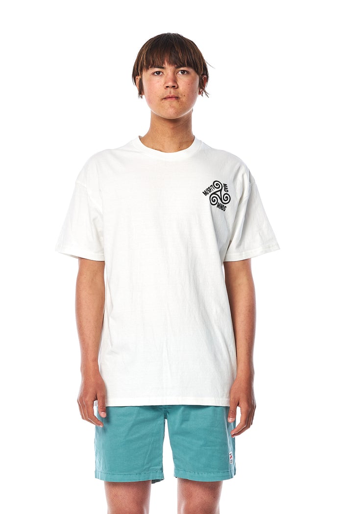 Misfit - Ritual Calls 50/50 AAA SS Tee - Washed White