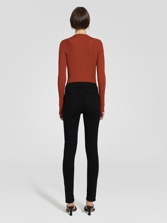 Nobody - Cult Skinny Split Jean - Jet Black