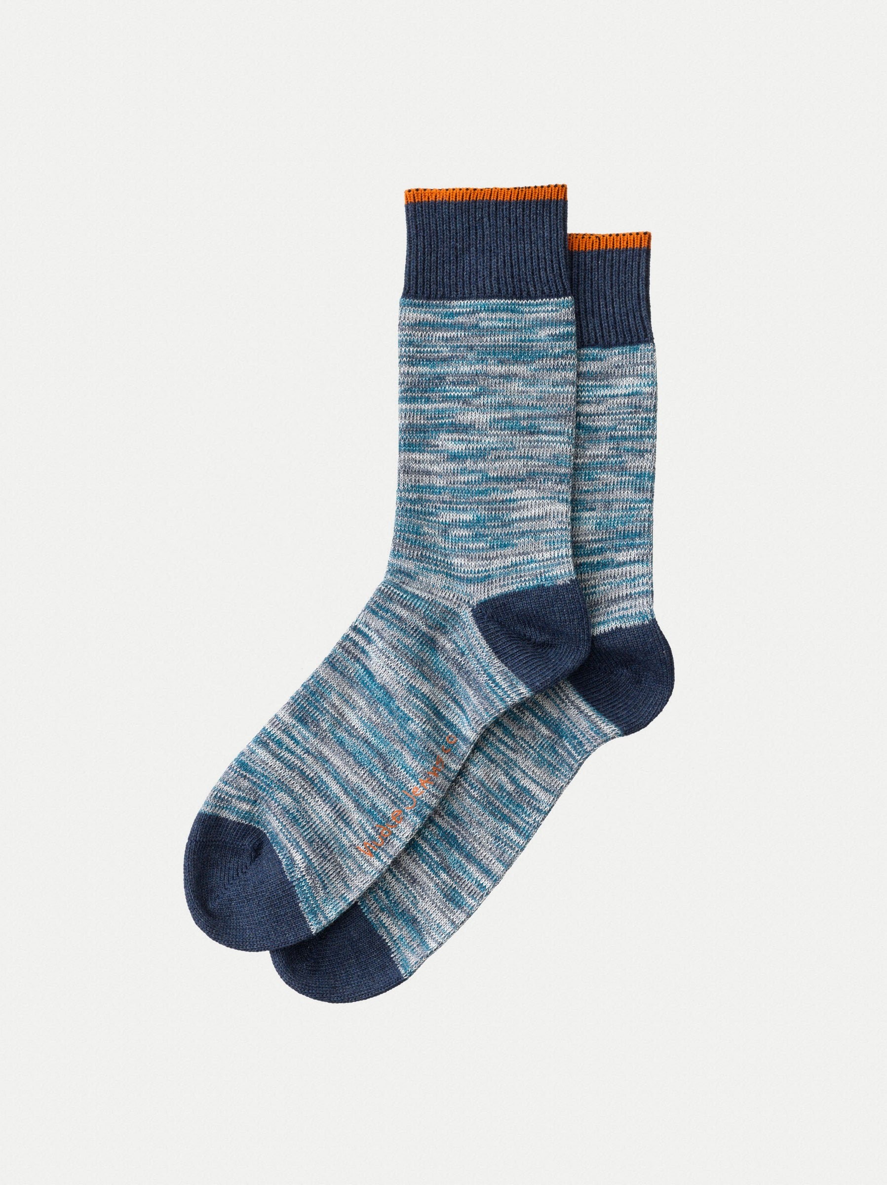 Nudie - Rasmusson Multi Yarn Socks - Blue