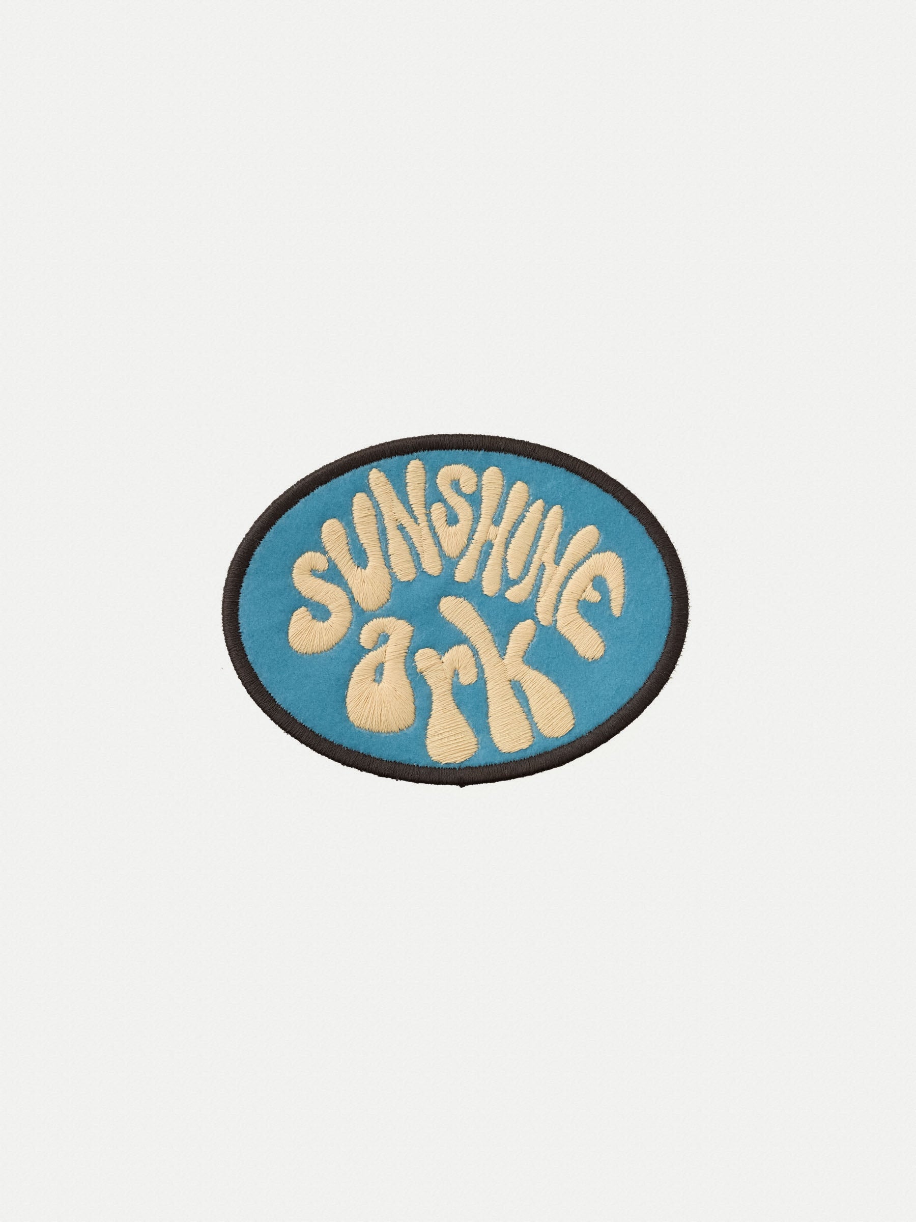 Nudie - Woven Patch Sunshine Ark - Blue/Beige