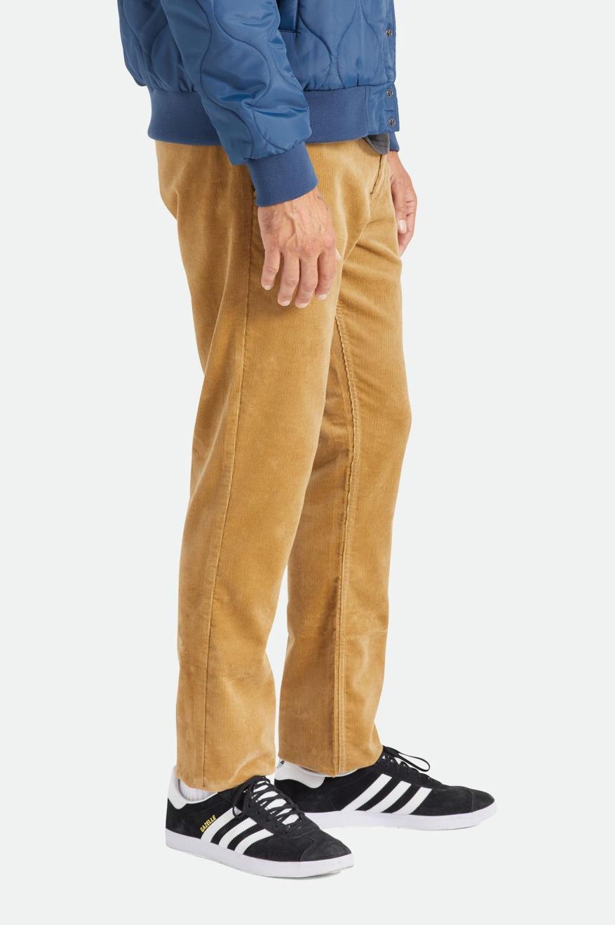 Brixton - Choice Chino Regular Pant - Khaki Cord