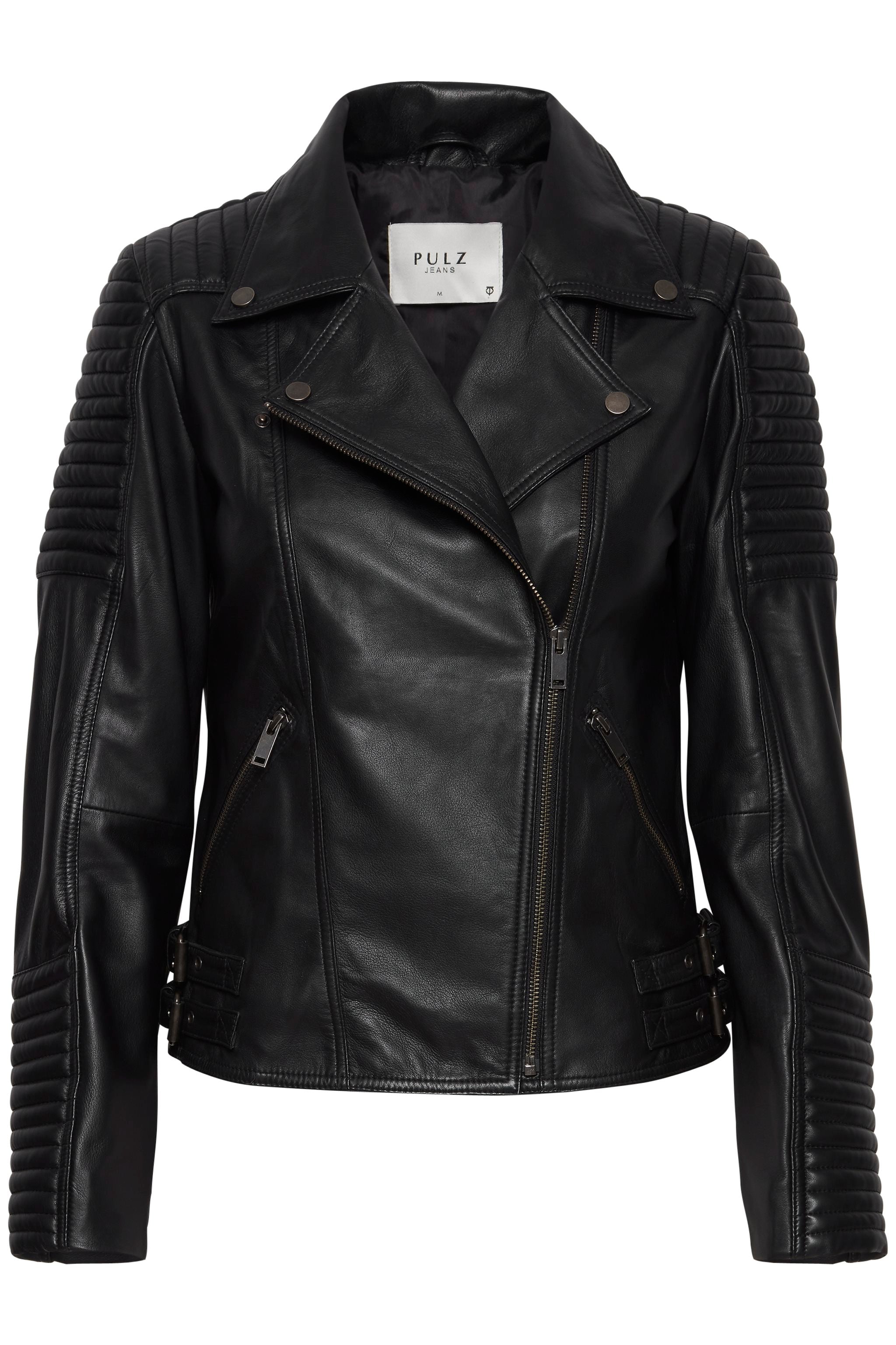 Pulz - Marly Leather Jacket - Black