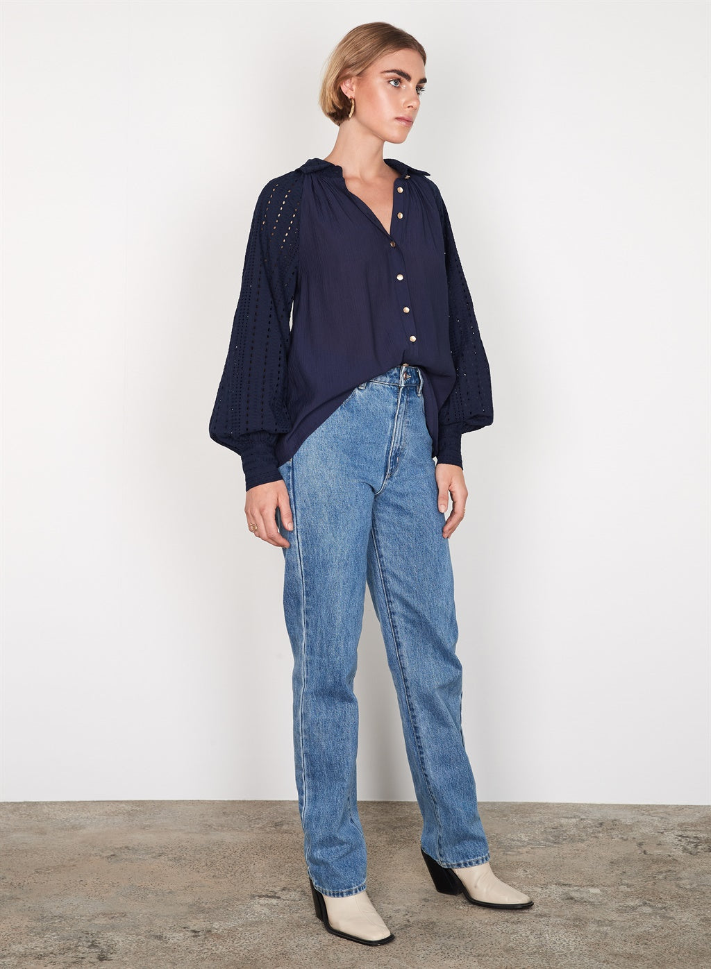 Esmaee - Glaze Blouse - Ink