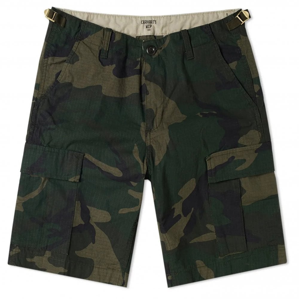 Carhartt - Aviation Short - Camo Laurel Rinsed
