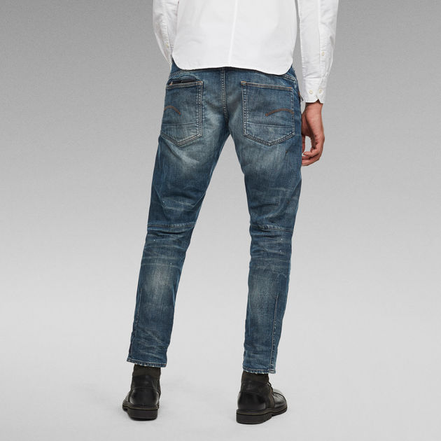 G-Star Raw - Citishield 3D Slim Tapered - Antic Faded Lagoon Water Protective