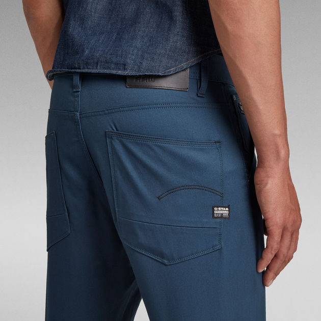 Grip 3D Relaxed Tapered Jeans, Dark blue