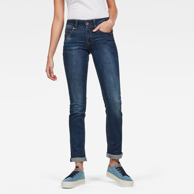 Sophie naar voren gebracht Bestuiven G-Star Raw - Midge Mid Straight Jeans - Dk Aged – Encompass Clothing Ltd