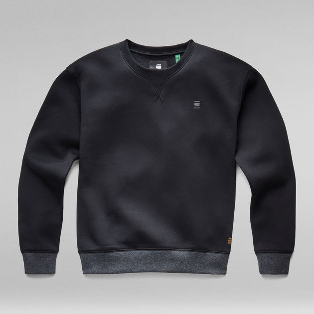 G-Star Raw - Premium Core WM R Sweat LS - Dark Black