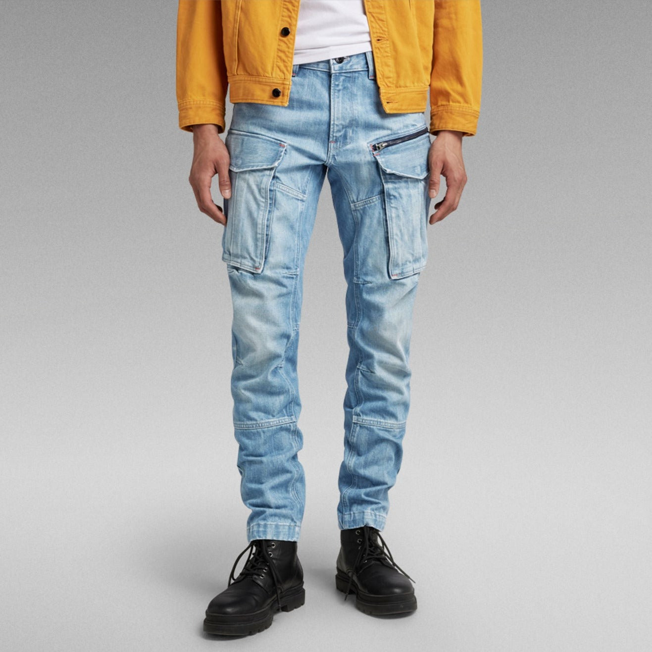 G-Star Raw - Rovic Zip 3D Tapered - Antique Faded Moonlit Ocean