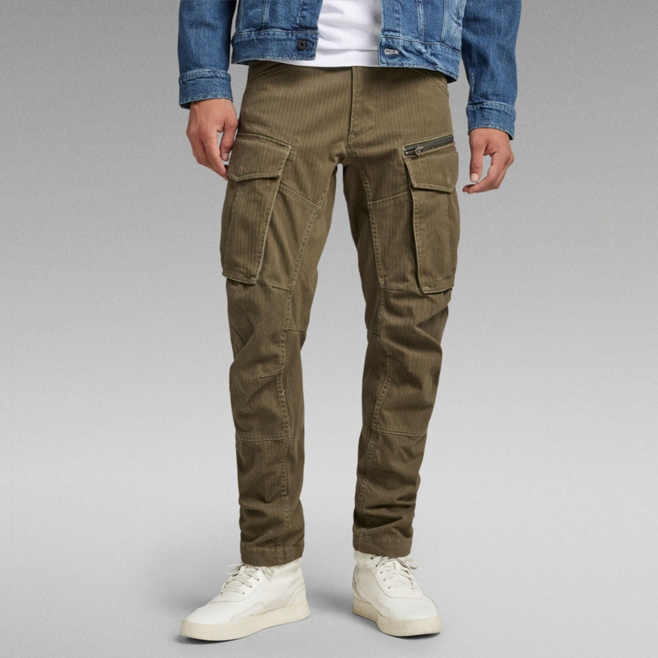 G-Star Raw - Rovic Zip 3D Regular Tapered - Shadow Olive