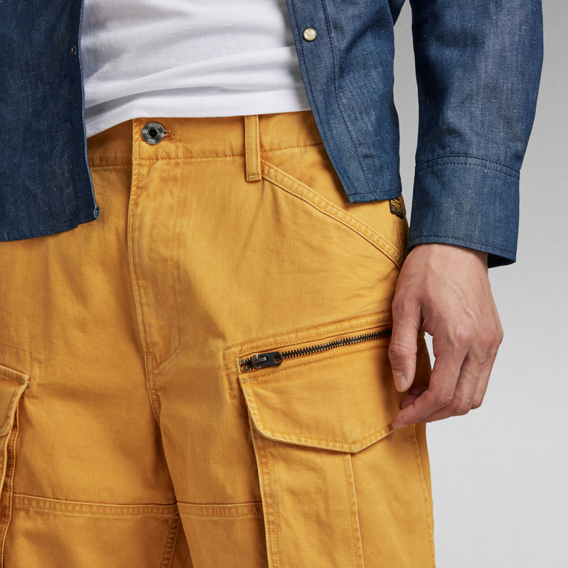 G-Star Raw - Rovic Zip Relaxed 1/2 Short - Dull Yellow