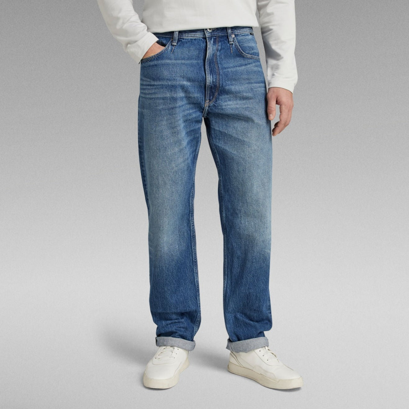 G-Star Raw - Type 49 Relaxed Straight Jean - Faded Harbor