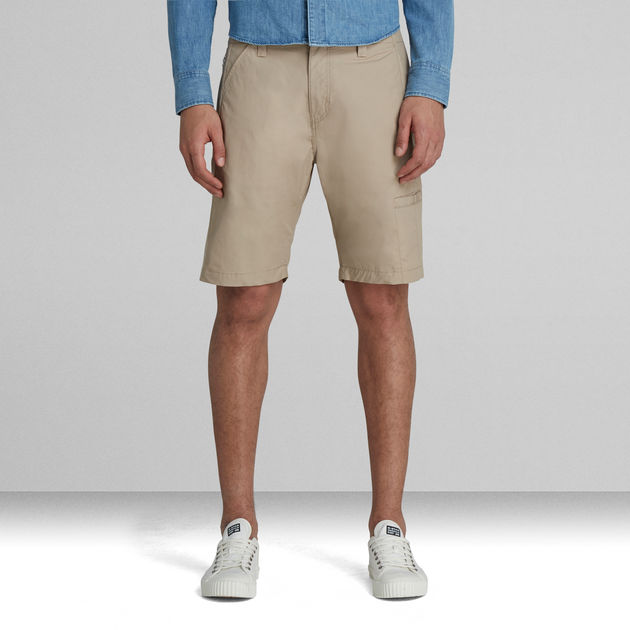 G-Star Raw - Worker Chino Poplin Short - Lt Rock