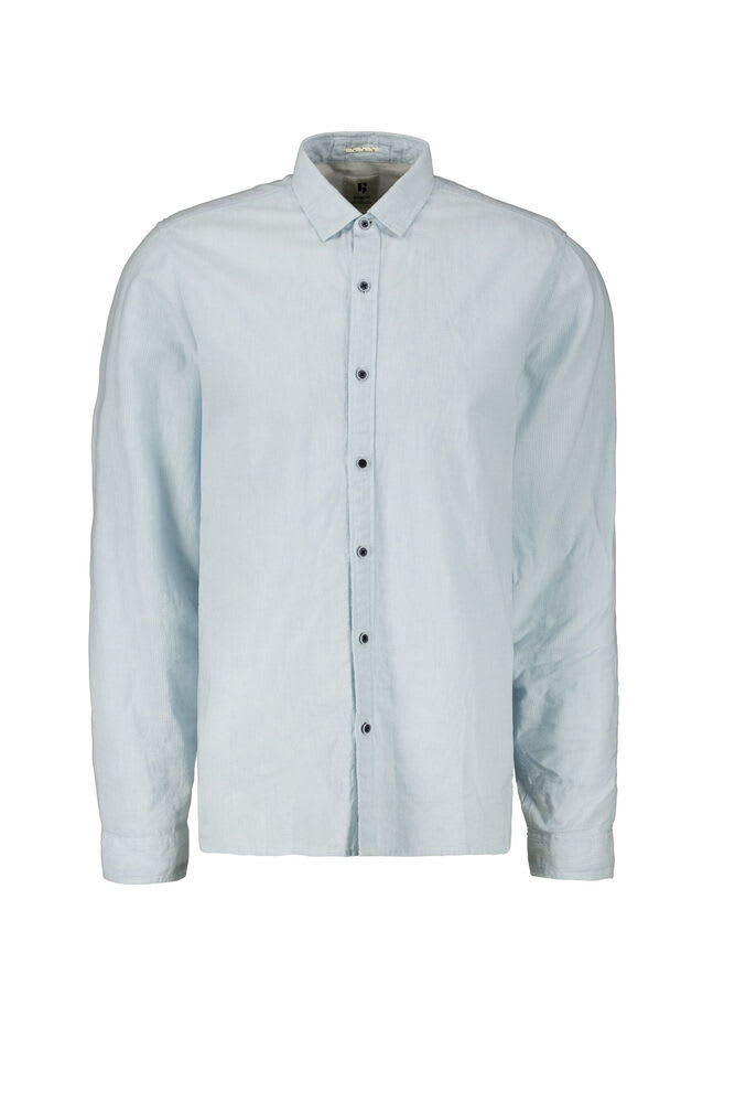 Garcia - Pinstripe LS Shirt - Cloudy Blue