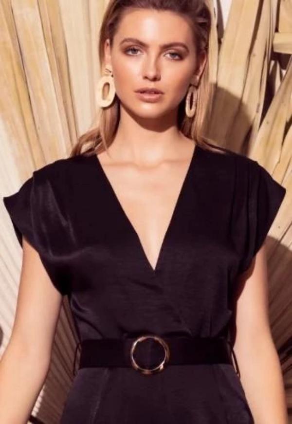 Wish black jumpsuit on sale
